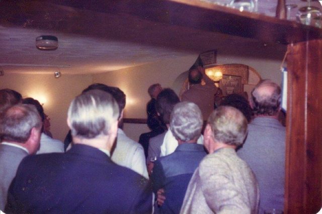 Clubhouse Extension Opening 1983