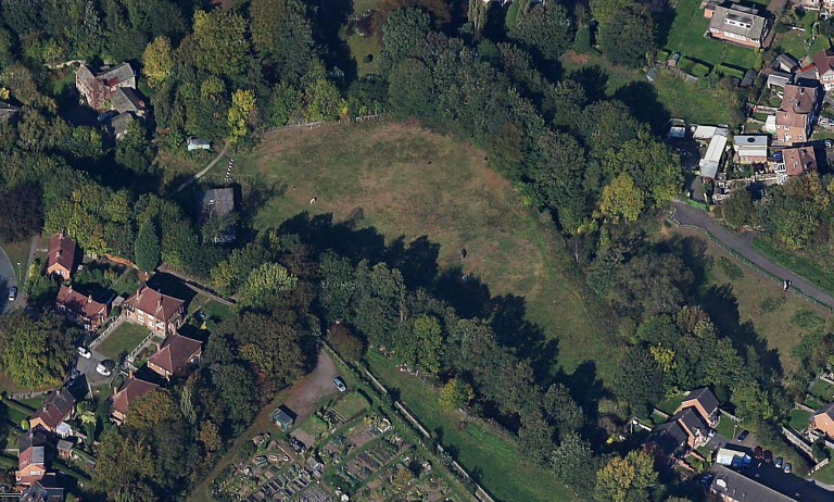 Highbury Ground from Satellite