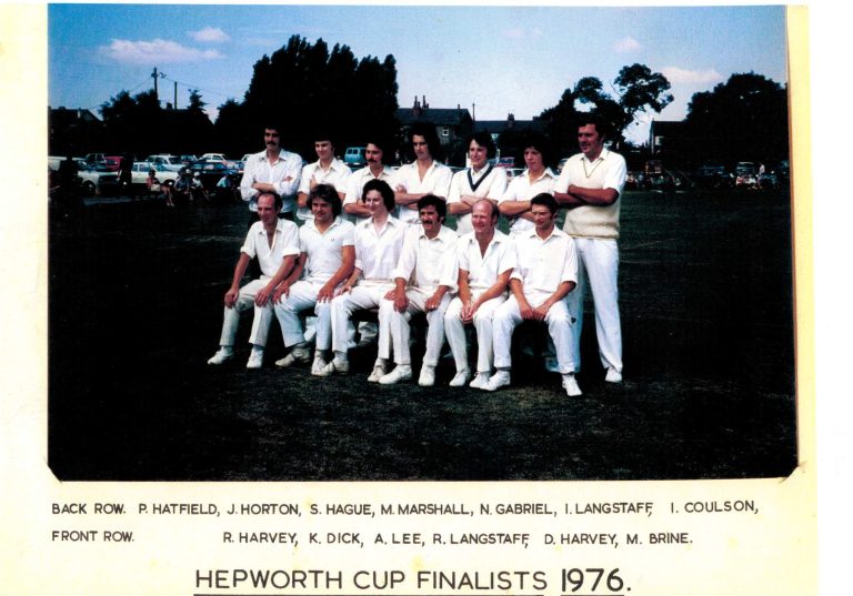 Hepworth Cup Finalists 1976