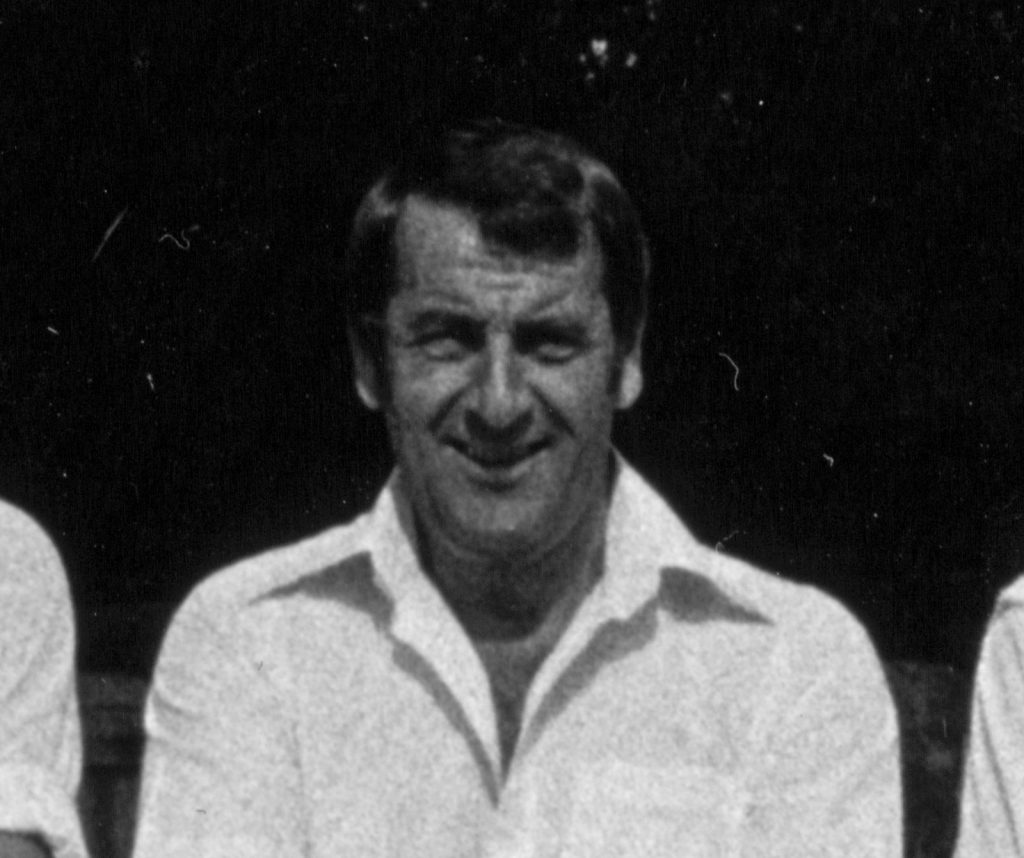 Denis Fletcher, smiling, from the Second Team photograph of 1982
